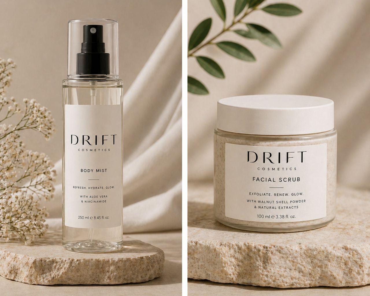 Glow Mist & Facial Scrub
